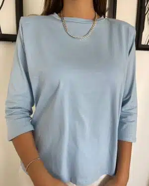 טישרט כריות תכלת