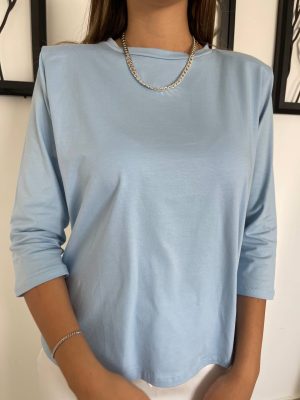 טישרט כריות תכלת