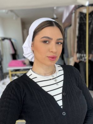 בובו נמוך לבן