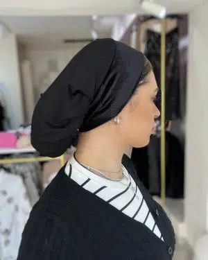 בובו נמוך שחור