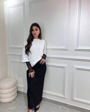 חצאית ילין שחורה