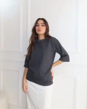 טישרט אפור כהה