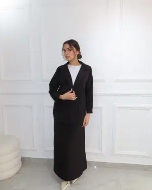 חליפת מונקו שחורה