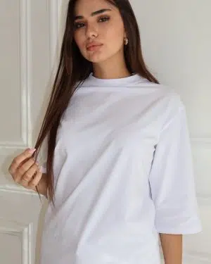 נובה טישרט לבנה