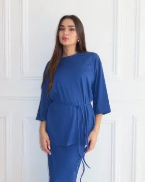 חליפת ריב כחולה