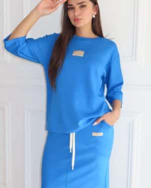 חליפת פאץ כחולה