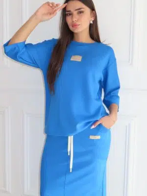 חליפת פאץ כחולה