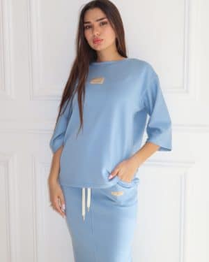 חליפת פאץ תכלת