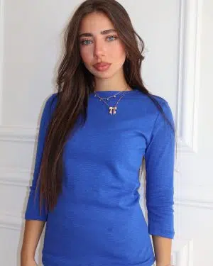 חולצת ריף כחולה