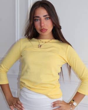 חולצת ריף צהובה