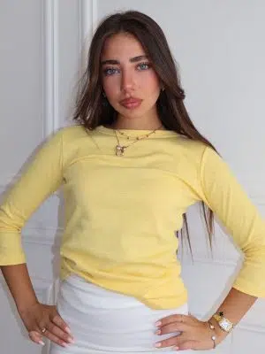 חולצת ריף צהובה