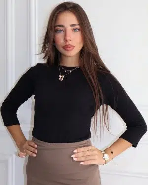 חולצת ריף שחורה