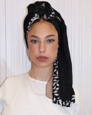 מטפחת תהל שחורה