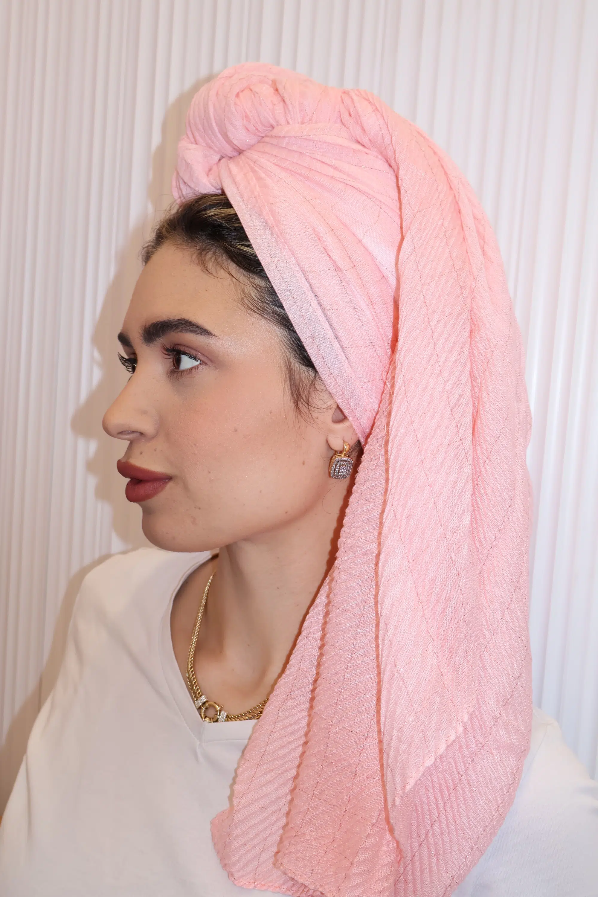 מטפחת ברטה ורודה – תמונה 3