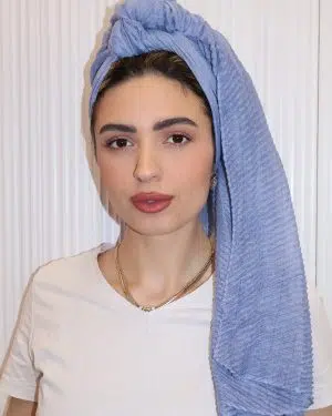 מטפחת ברטה כחול גינס