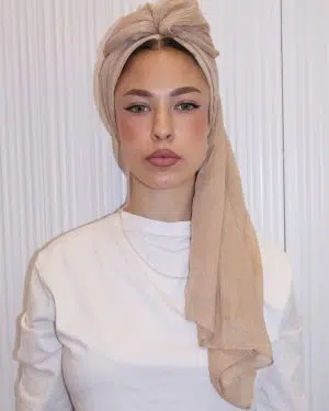 מטפחת שילוב וופל מוקה