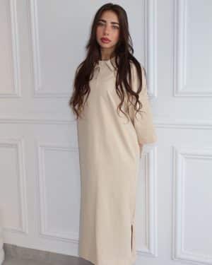 שמלת צווארון דניאלה בז