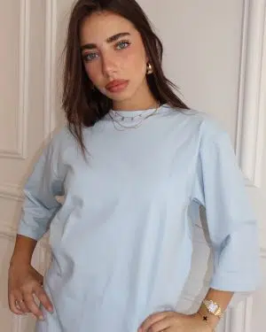 נובה טישרט תכלת