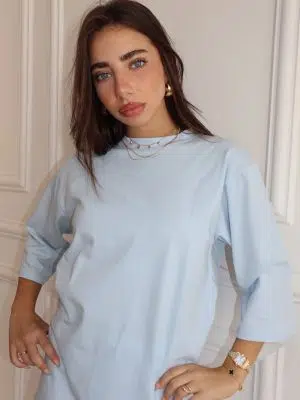 נובה טישרט תכלת