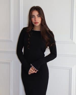 שמלת  ערב יסכה אבנים