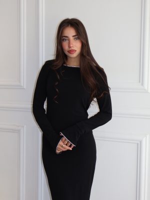 שמלת ערב יסכה אבנים