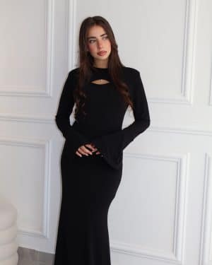 שמלת ערב רות שחורה