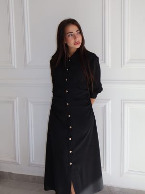 שמלת בלוגי שחורה