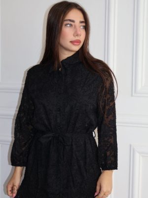 שמלת אמבר שחורה