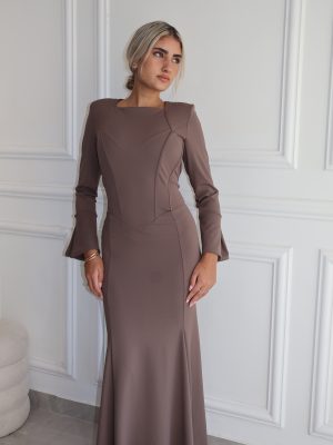 שמלת איטלינו אפורה