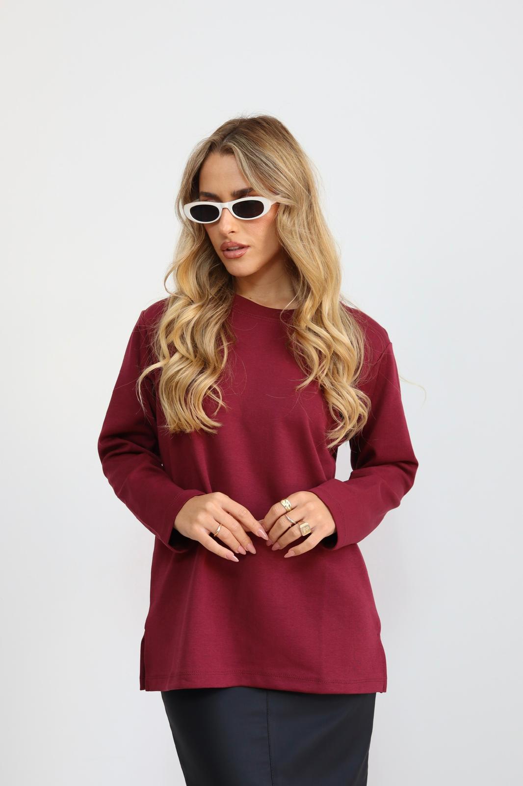 חולצת אינטרלוק אוברסייז