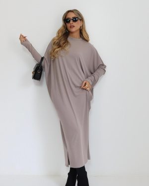 שמלת עטלף אוברסייז