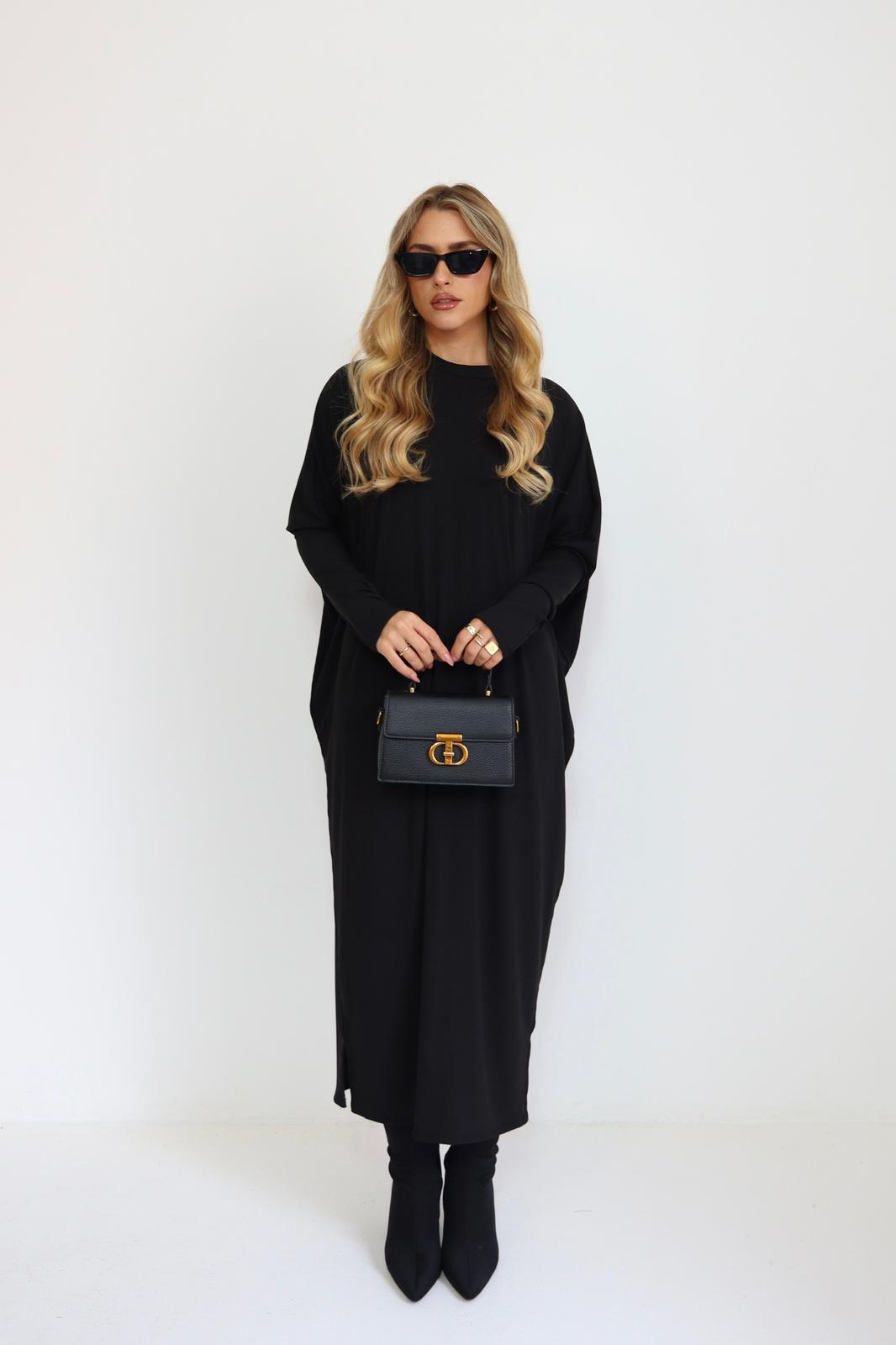 שמלת עטלף אוברסייז – תמונה 7