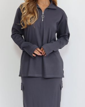 חליפת רוכסן דגמח