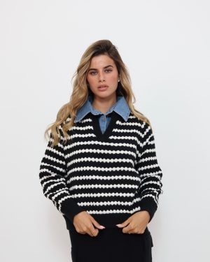 סריג שילוב ג'ינס