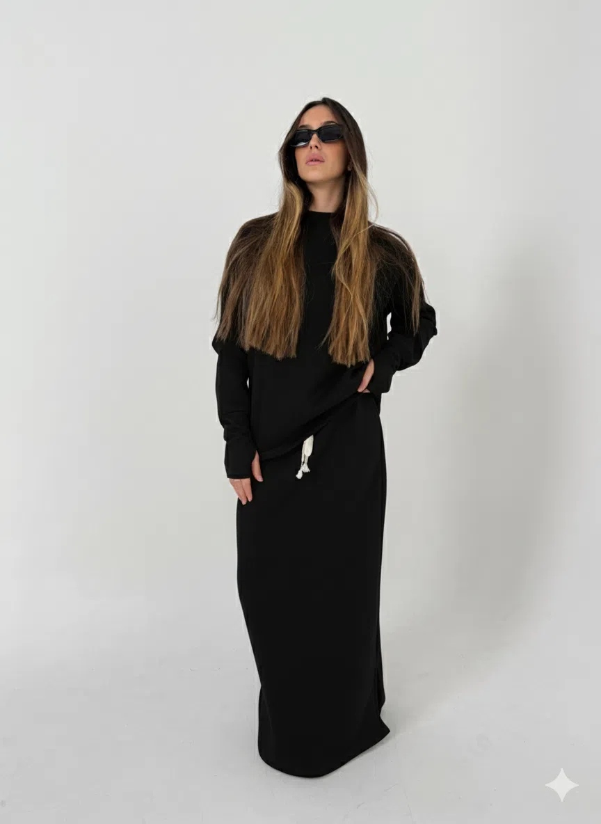 חליפת פוטר שחורה