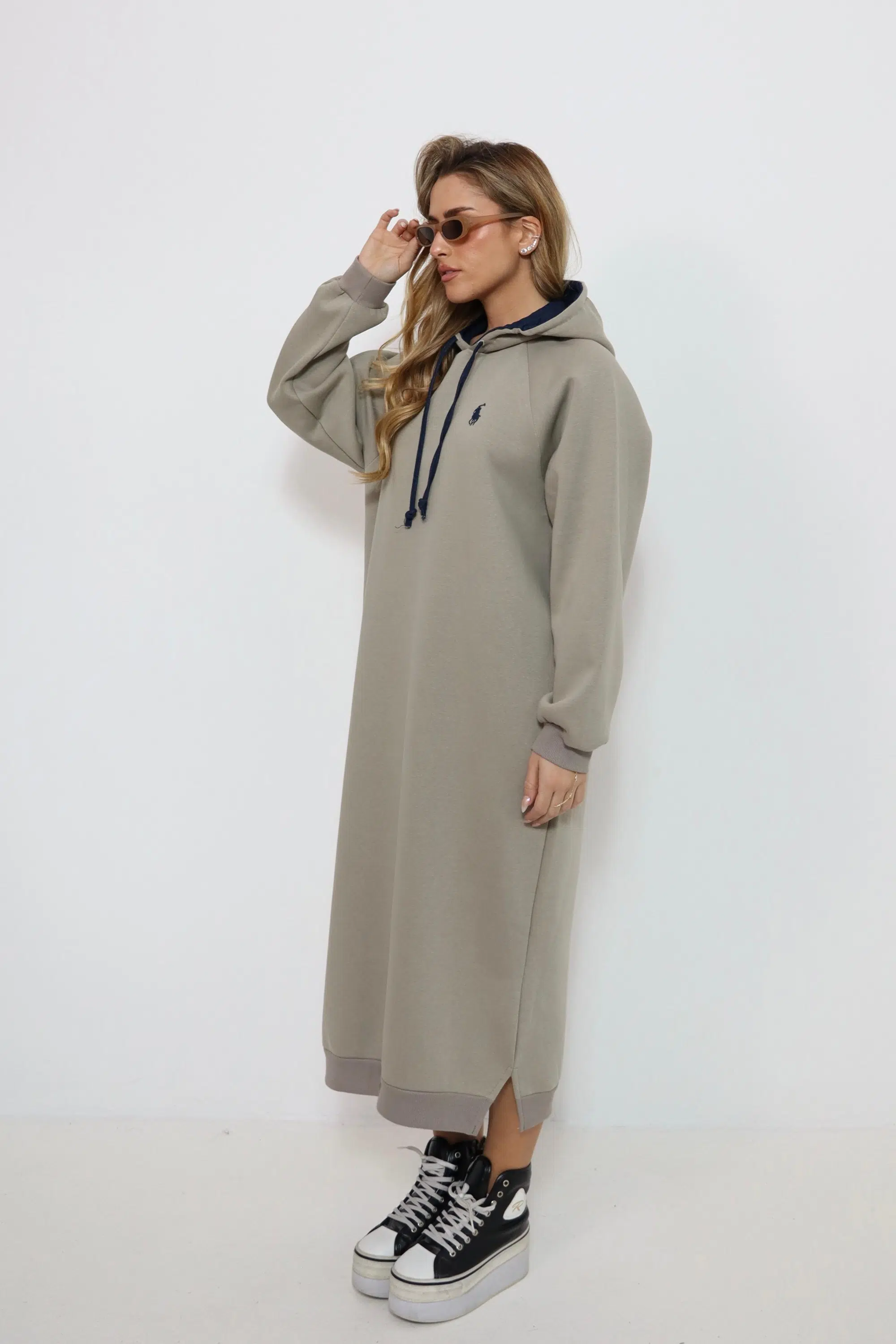 שמלת כובע פולו בז – תמונה 2