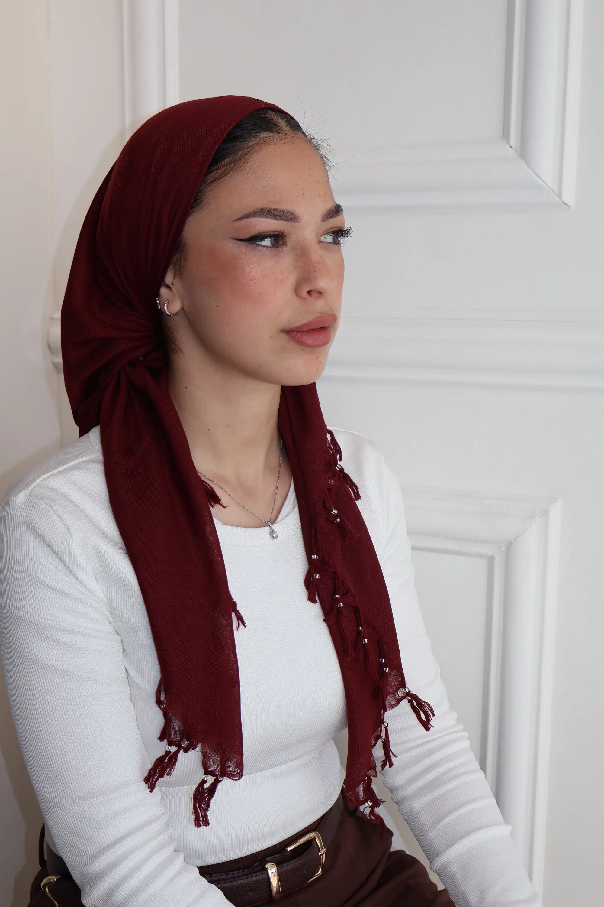 מרובעת קרפ פרנזים בורדו – תמונה 3