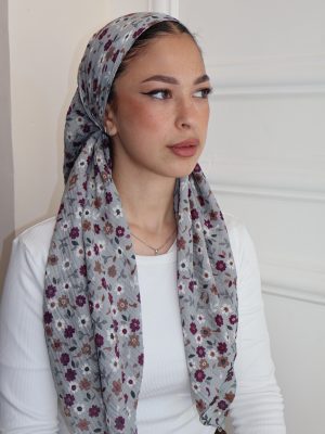 טטרה מרובעת פרחונית טורקיז