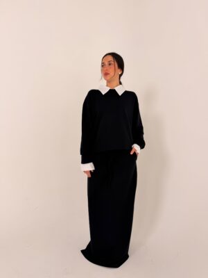 חליפת פרקל שחורה